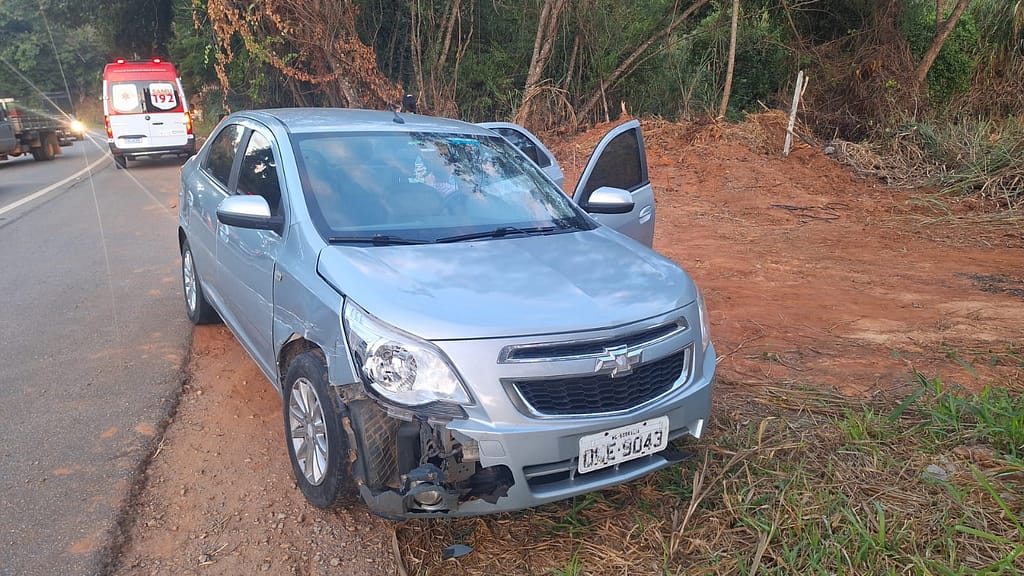 BR-458 na região do Vale do Aço tem acidente com vários feridos