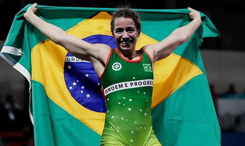 Wrestling: Giullia Penalber conquista vaga nos Jogos de Paris