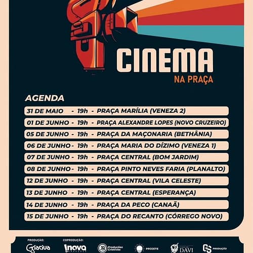 “Cinema na Praça” acontece em Ipatinga