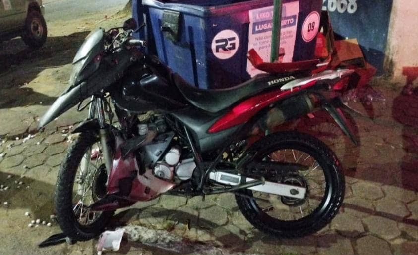 image-514 Motociclista sofre fratura após acidente em cruzamento de Timóteo